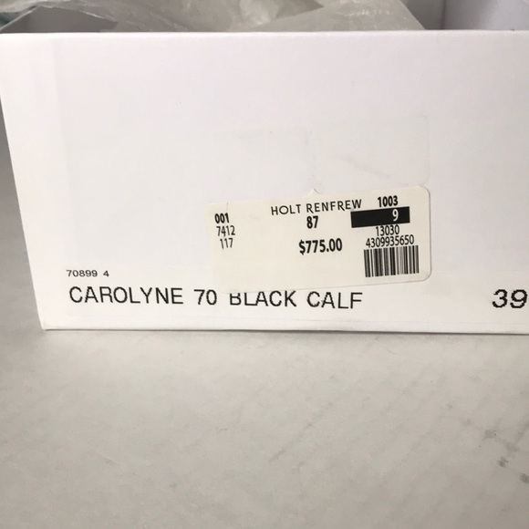 ✨SOLD✨Manolo Blahnik Carolyne Black Heels - Picture 7 of 8